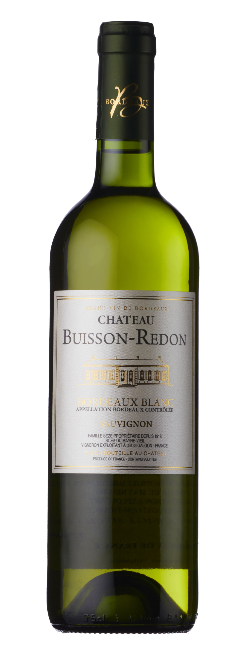 Château Buisson-Redon Sauvignon Blanc, AOP Bordeaux