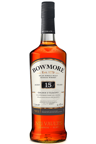 Bowmore 15 Year Old Golden & Elegant