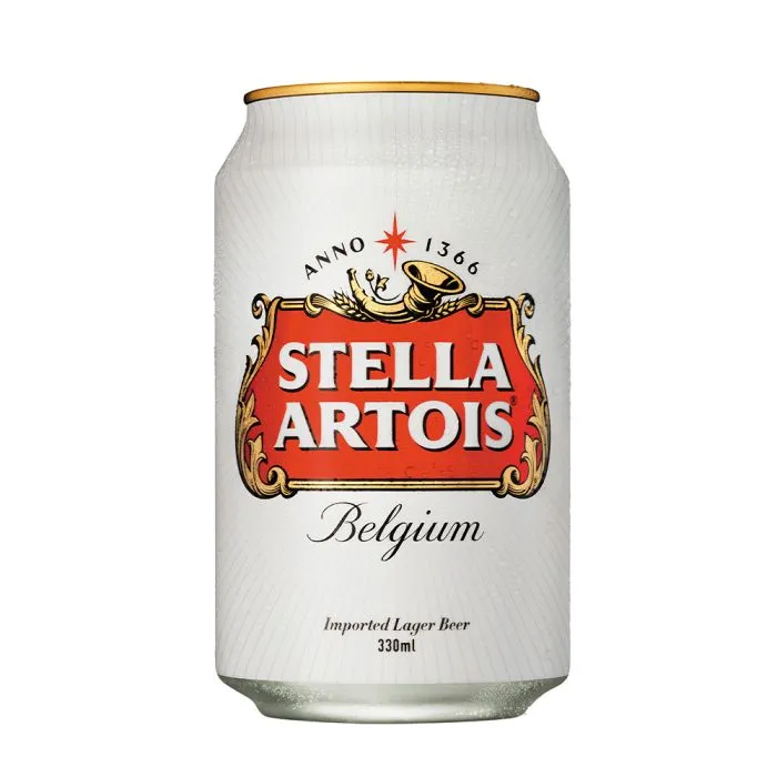 Stella Artois Cans