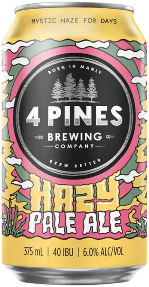 4 Pines Hazy Pale Ale Cans